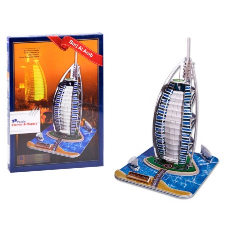 3D puzzle hotel Burj Al Arab - 30ks