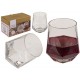 Set dvoch diamantových pohárov 330ml