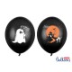 Set balónov - Halloween "BOO", 30cm (6ks)