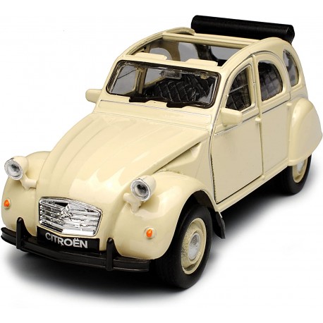 Kovový model auta - Nex 1:34 - Citroën 2CV (Open Top)