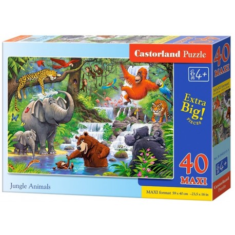 Puzzle Castorland - Jungle 40 MAXI dielikov