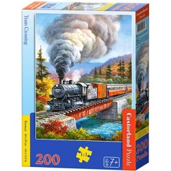 Puzzle Castorland - Vláček 200 dílků