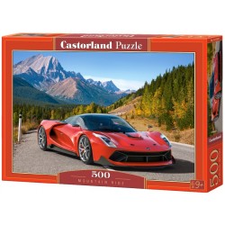 Puzzle Castorland - Horská závodnická dráha 500 dílků