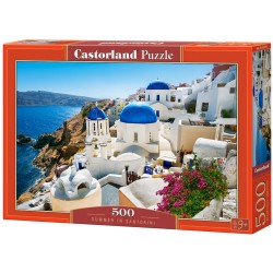 Puzzle Castorland - Summer Santorini 500 dílků
