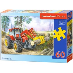 Puzzle Castorland - Traktor 60 dílků