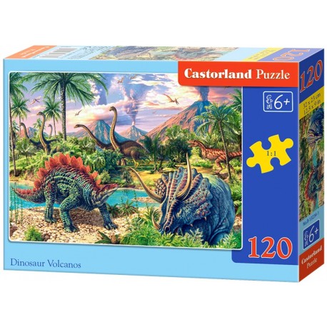 Puzzle Castorland - Jura-World 120 dielikov