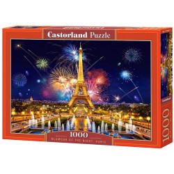 Puzzle Castorland - Ohňostroj v Paříži 1000 dílků