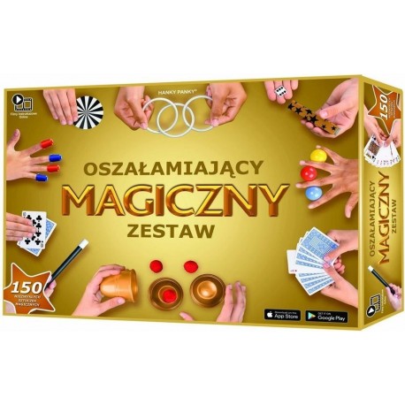 Detský kúzelnícky set - Zlatá edícia - 150 trikov