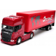 Kovový model - Transporter s návesom 1:64 - Scania V8 R730 - Ontime