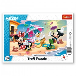 Dětské puzzle - Disney Mickey III. - 15ks