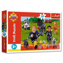 Dětské puzzle - Fireman Sam II. - 30ks