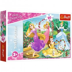 Dětské puzzle - Disney princess V. - 30ks