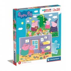 Dětské puzzle - Peppa pig II. - Sada 2x20ks