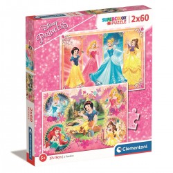 Dětské puzzle - Disney Princess II. - 2x60ks