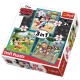 Dětské puzzle - Mickey and friends - 3v1