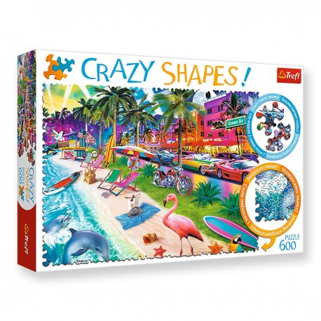 Puzzle - Crazy shapes - 600ks