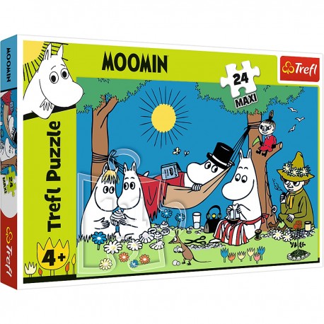 Detské puzzle - MAXI MOOMIN - 24ks