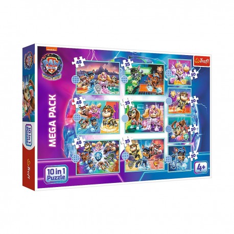 Dětské puzzle - Paw Patrol X. - 10v1