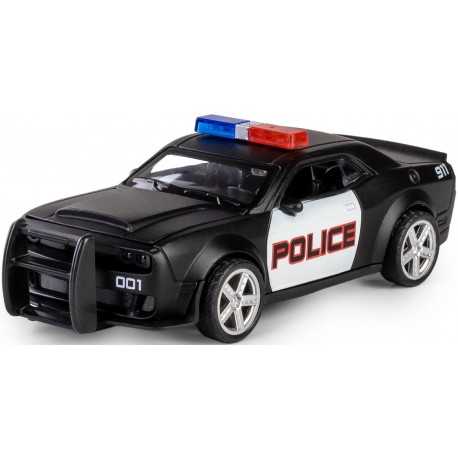 Kovový model - Die Cast CRASH CAR - Ford Mustang POLICE