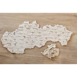 Puzzle v dřevěné krabičce - Slovensko - Ruční zbraně