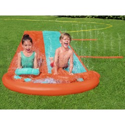 Dvojitá vodní skluzavka - Bestway H2O GO! - Double Slide - 488cm