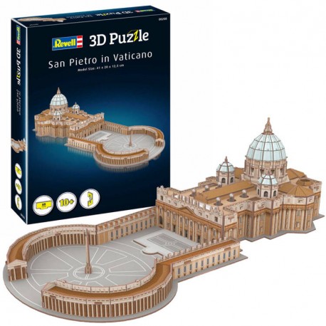 3D puzzle bazilika sv.Petra ve Vatikánu