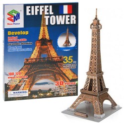 3D puzzle - Eiffelova věž