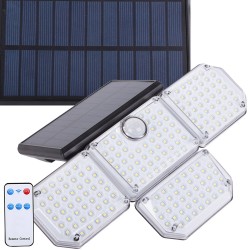 Solar lampa 181 LED - Se senzorem pohybu